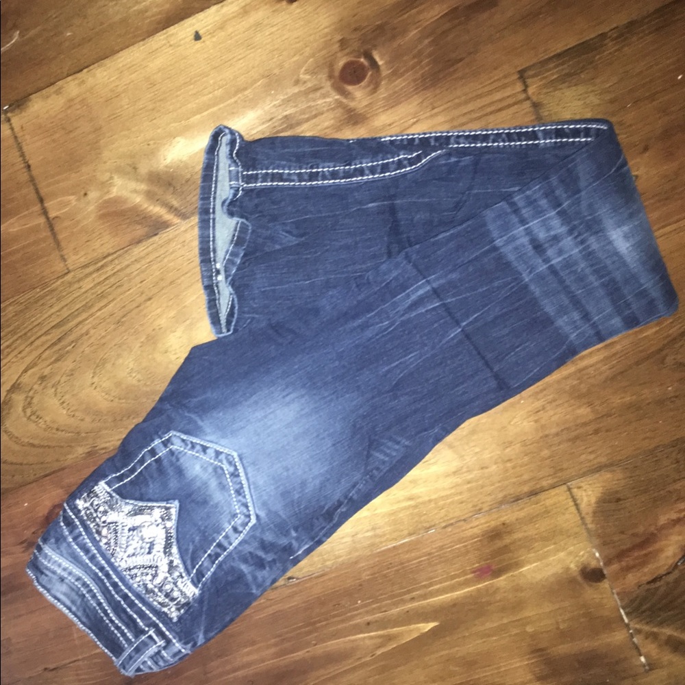 MISS ME bootcut jeans